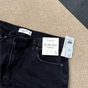 Abercrombie & Fitch Women’s high rise Black Jeans
